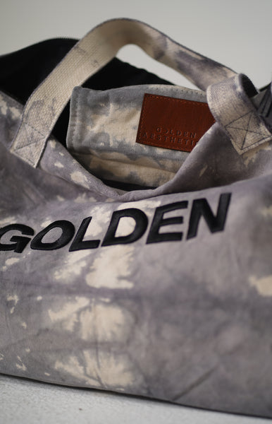 Golden Aesthetics Off White Gym Bag