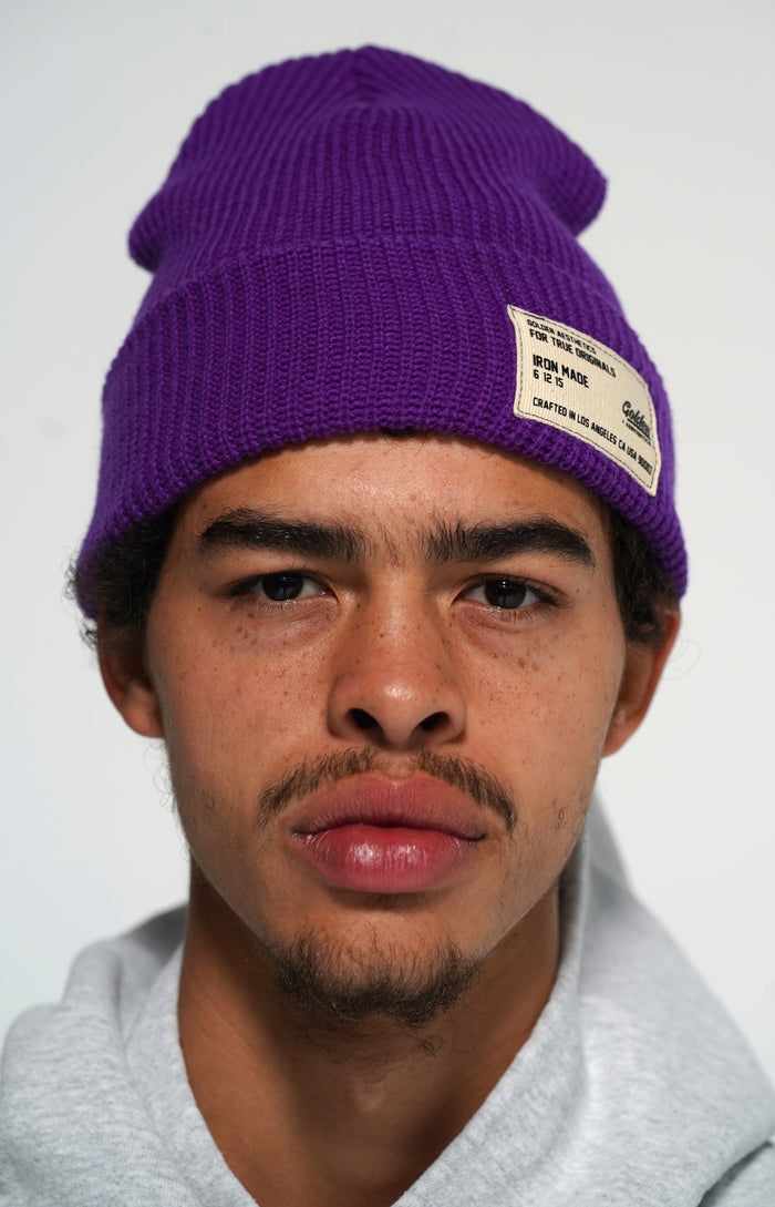 Purple Classic Beanie