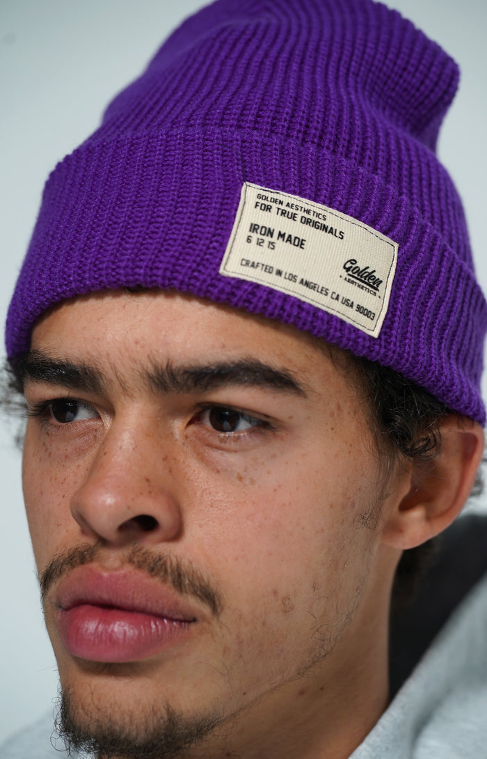 Purple Classic Beanie