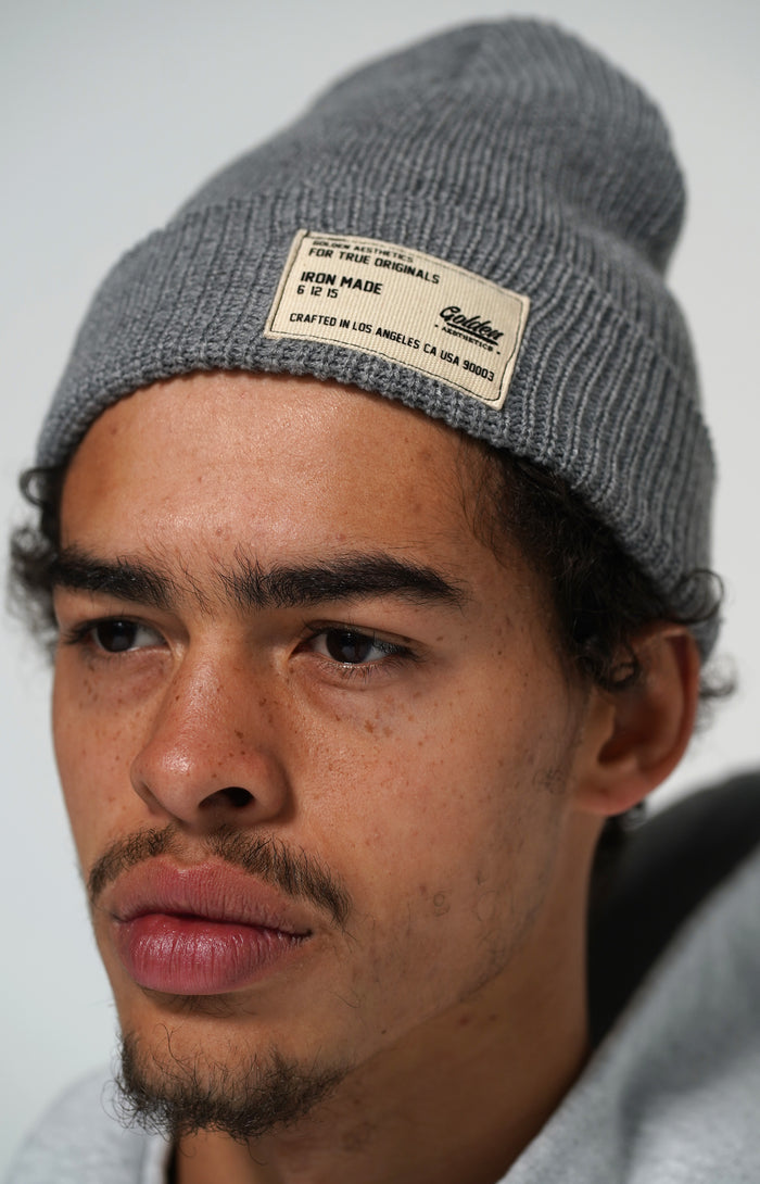 Grey Classic Beanie