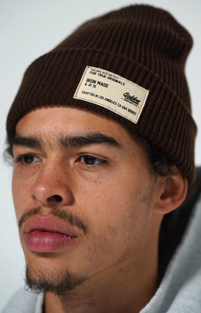 Brown Classic Beanie