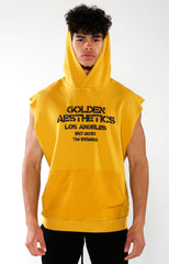 Men's Black Short Sleeve Hoodie – Golden Aesthetics